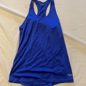Never worn royal blue Fila tank top